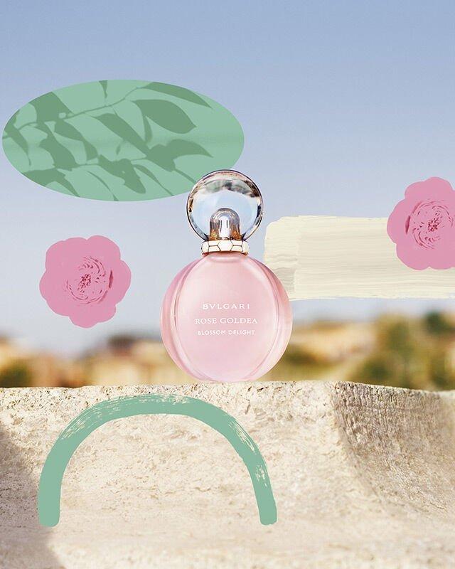 2022新款) Bvlgari 歡沁玫香女士淡香水50ml Rose Goldea Blossom