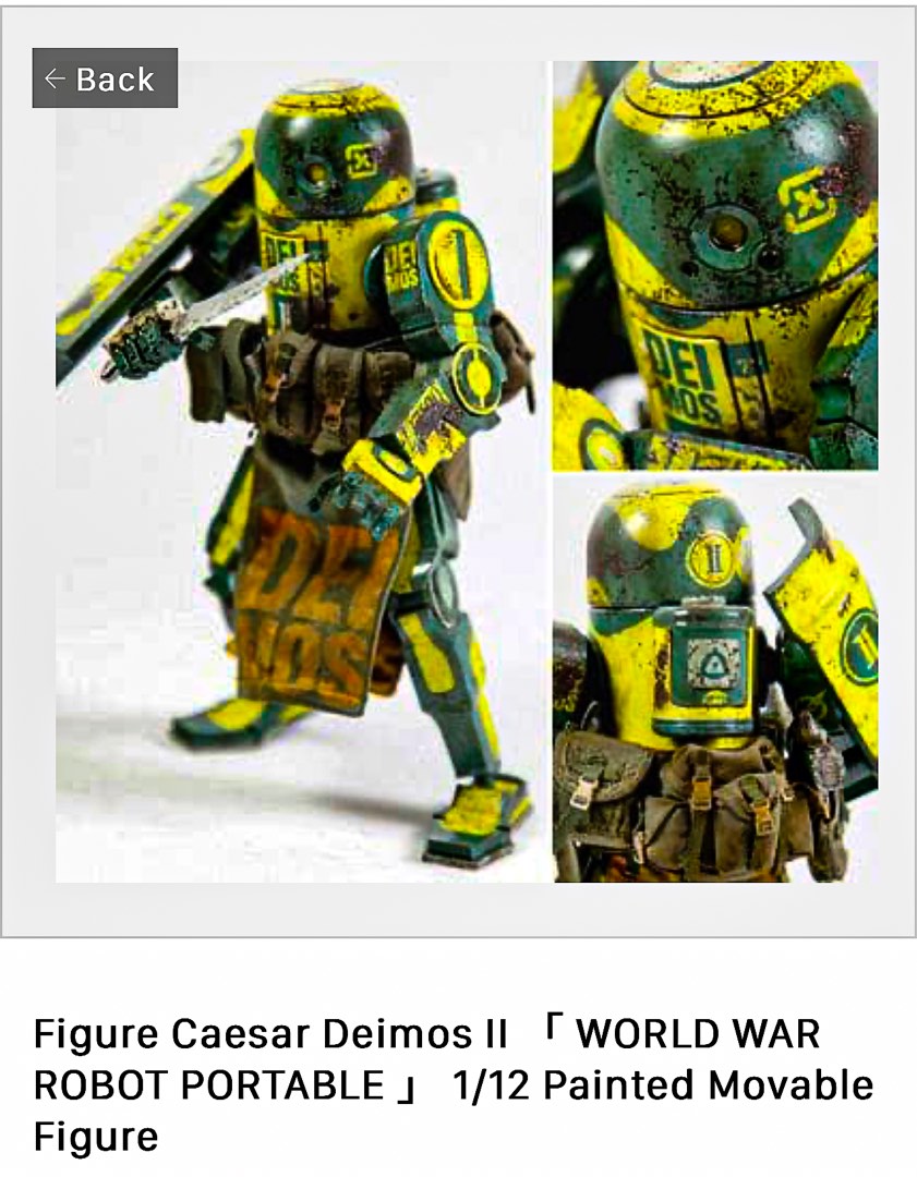 3A WWR Caesar Deimos II, Hobbies