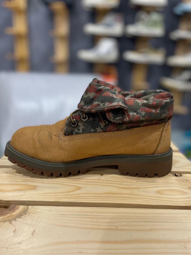 Timberland roll outlet top boots uk