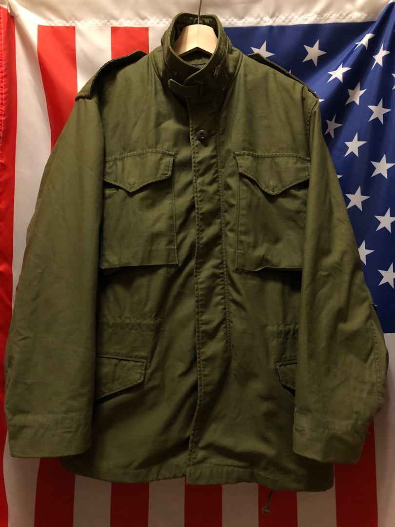 70’s越戰美軍公發M65野戰夾克 US AY M65 Field Jacket Vietnam War, 他的時尚, 外套及戶外衣服在旋轉拍賣