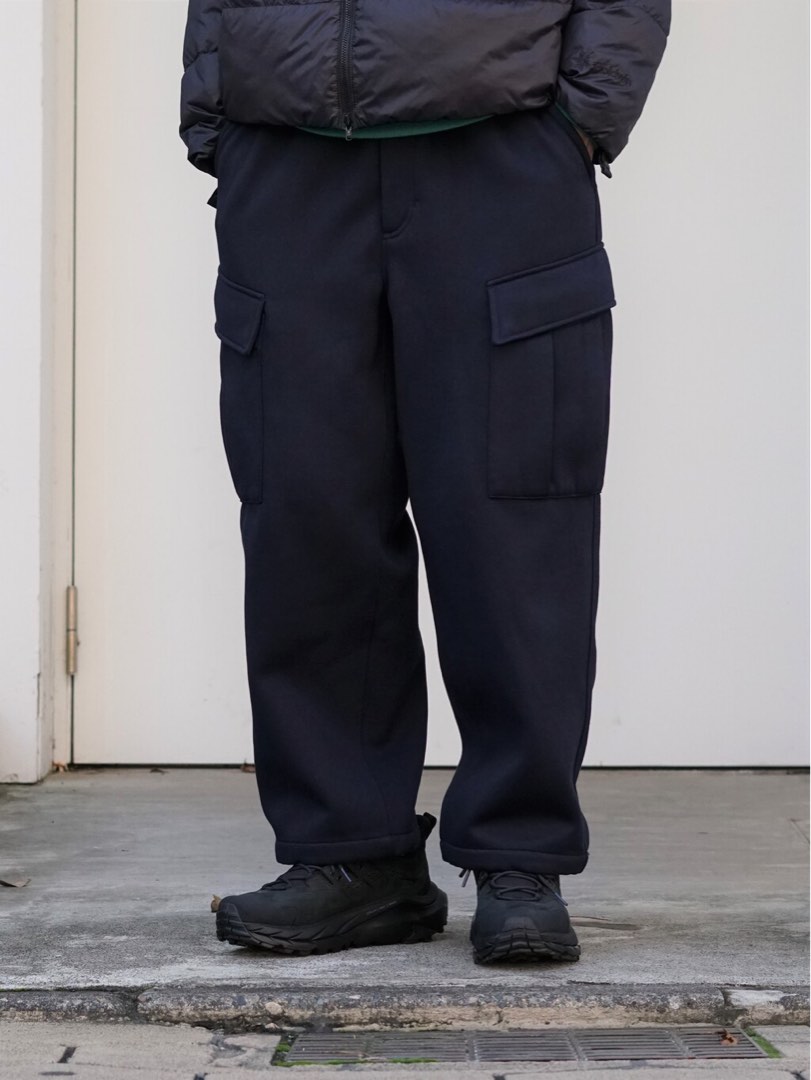 全新現貨22aw Daiwa Pier39 tech 6p sweat cargo pants, 男裝, 褲