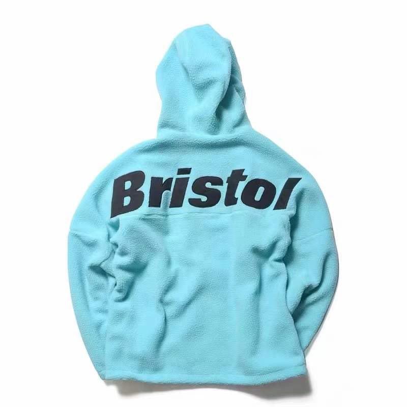 FCRB BOA FLEECE BIG LOGO HOODED BLOUSON F.C. Real Bristol - Boa