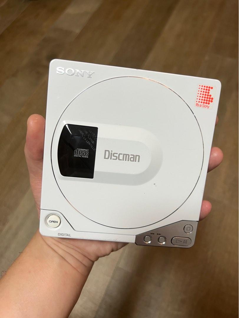 超美品白色限量版Sony Discman D-150, 音響器材, 音樂播放裝置MP3及CD