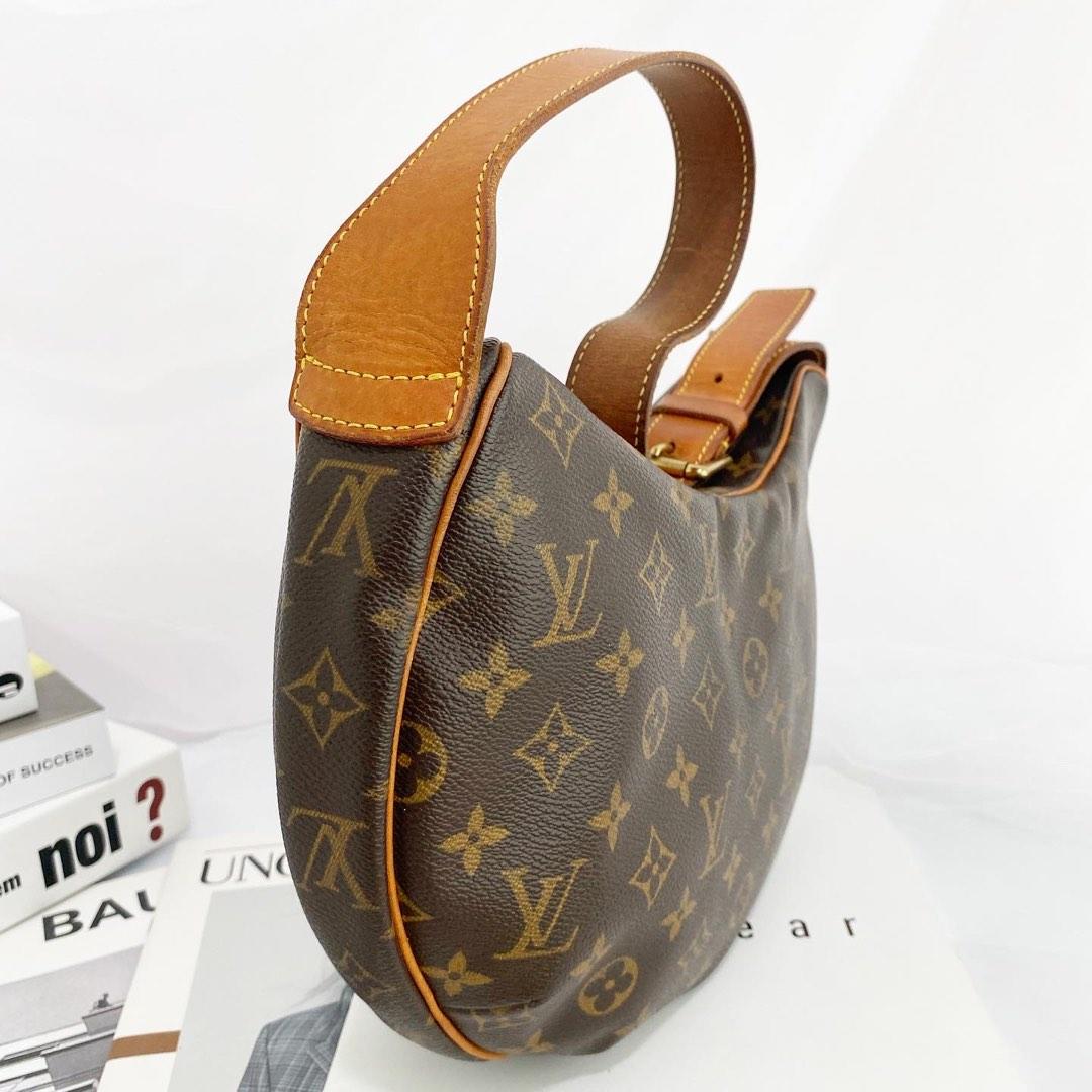 💯% Authentic LV Monogram Croissant MM Hobo Bag, Luxury, Bags & Wallets on  Carousell