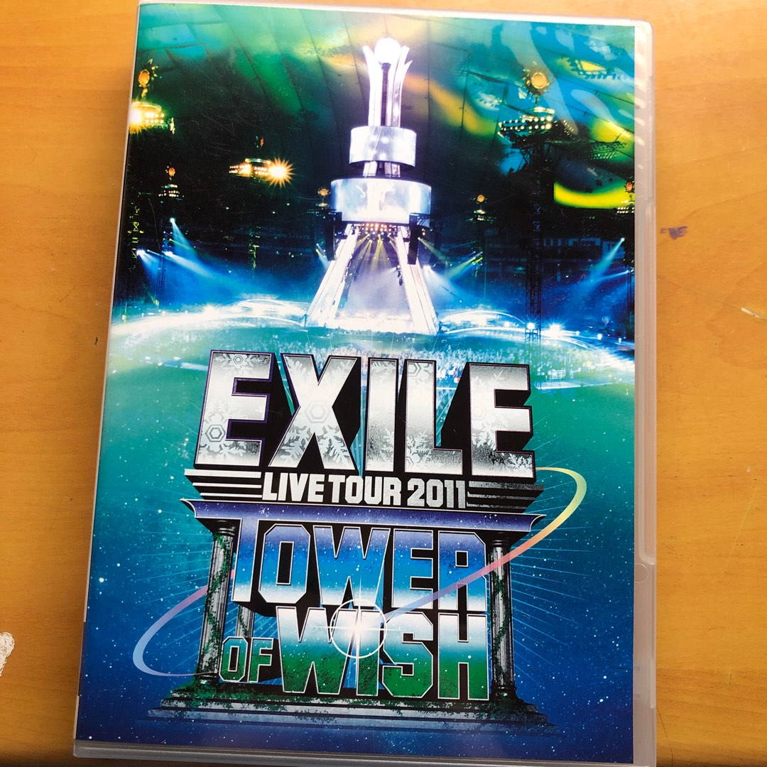 包郵] Exile Live Tour 2011 Tower of Wish DVD, 興趣及遊戲, 音樂