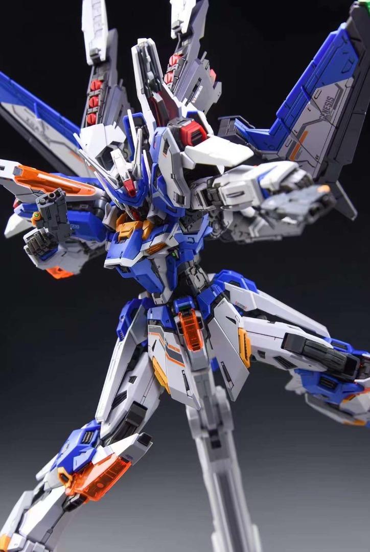 1/100 無限維度 創世 無限維度1/100 創世GENESIS 國創機甲一般版含特典組裝模型.鋼彈