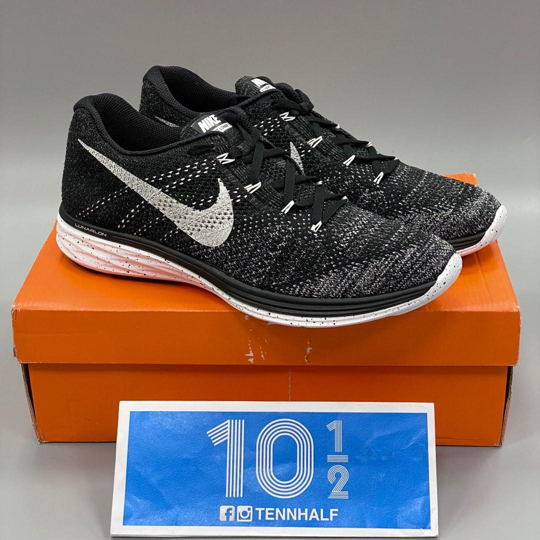 Nike Flyknit Lunar 3 OREO trainer racer multi colour