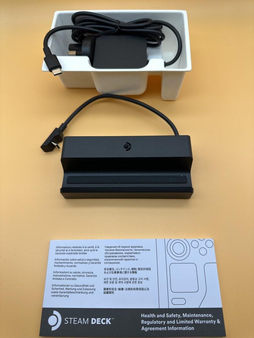 代購英美版官方Steam Deck Docking Station原裝基座(Steam Deck Dock基