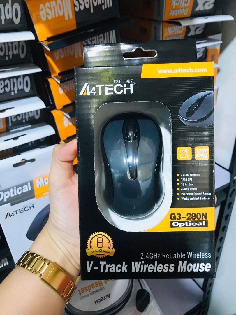 A4Tech G3 280N Padless Wireless Mouse, Computers & Tech, Parts ...