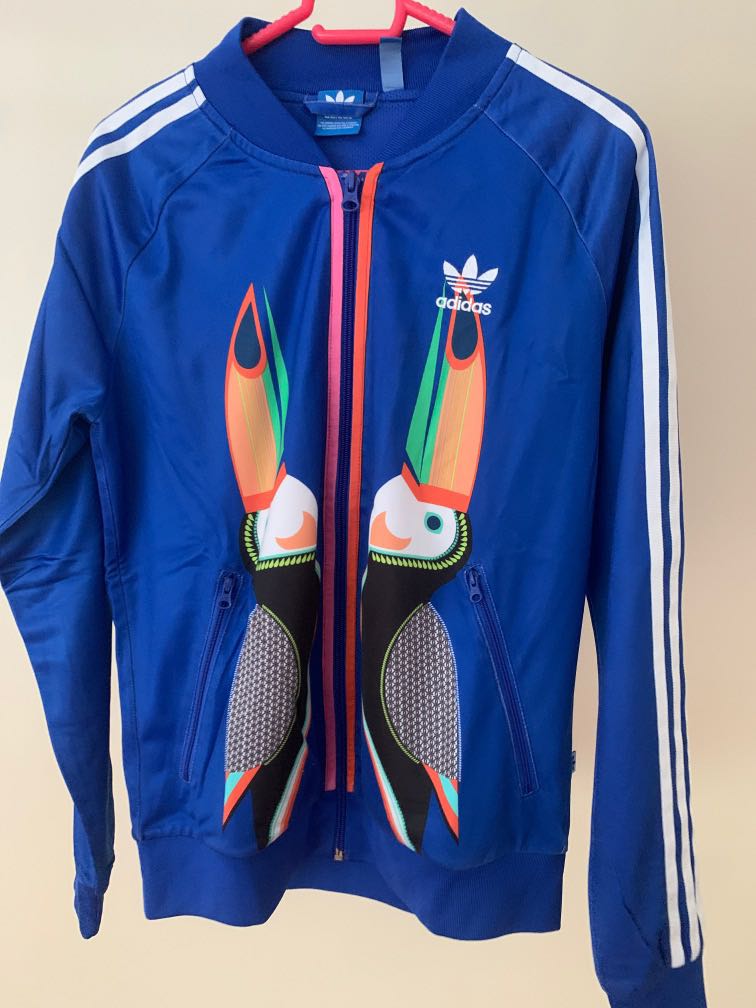Adidas parrot jacket store
