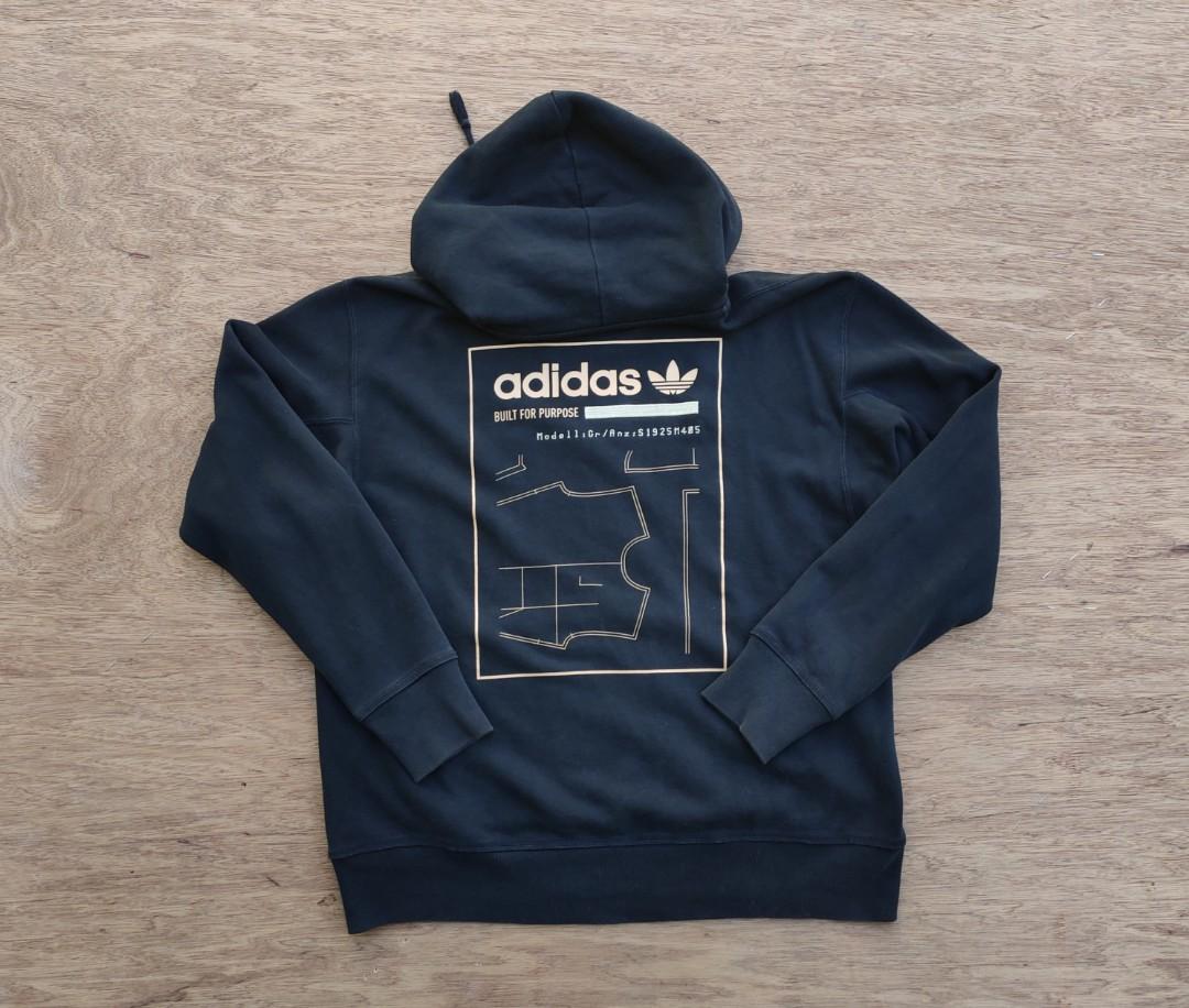 Adidas Built Purpose Hoodie (authentic), Men's Fashion, Coats, Jackets