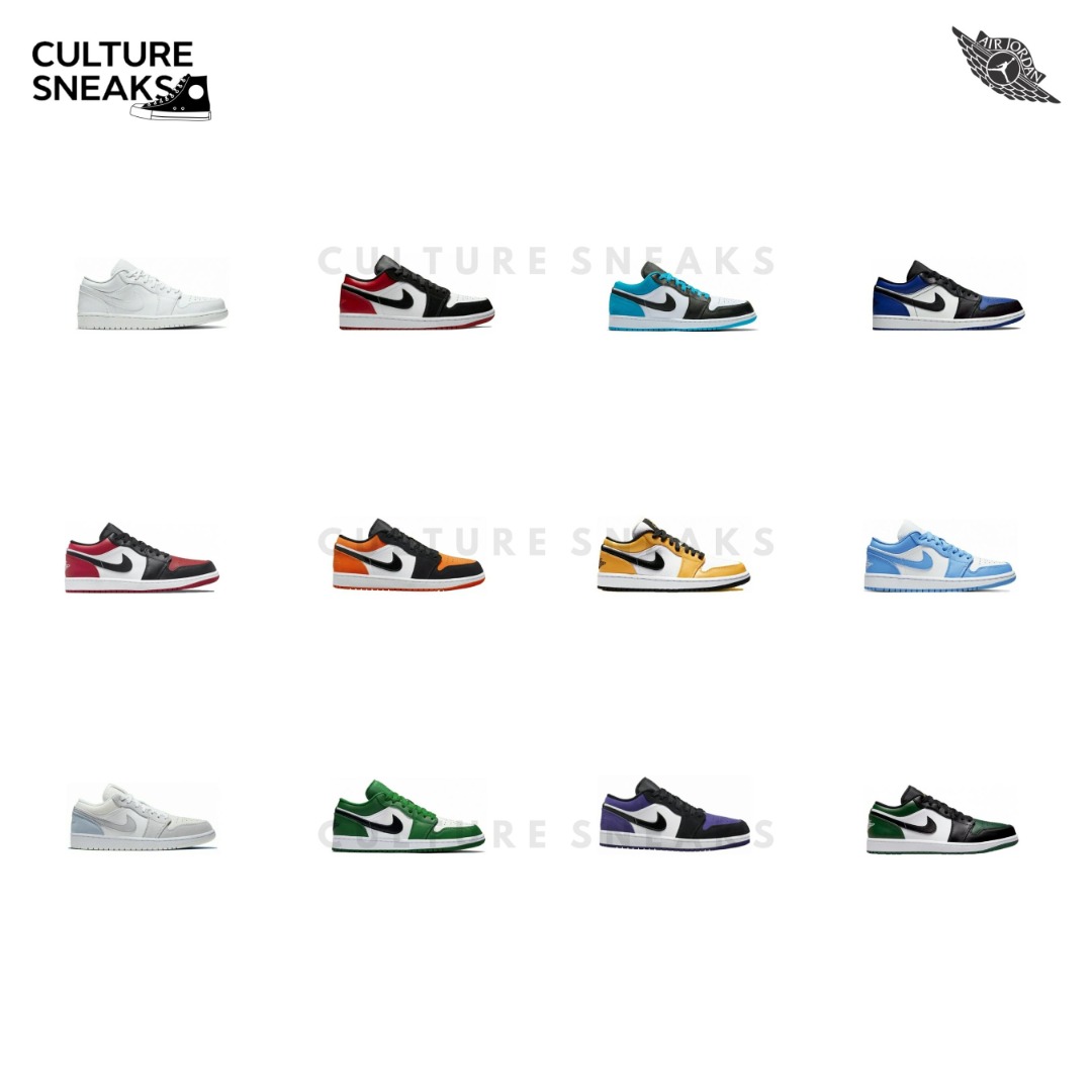 Jordan 1s all colorways store