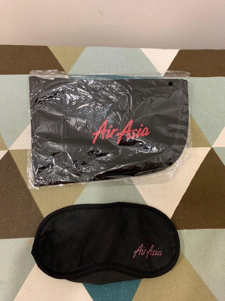Airasia travel blanket + pillow + eye cover, Sports Equipment, Other
