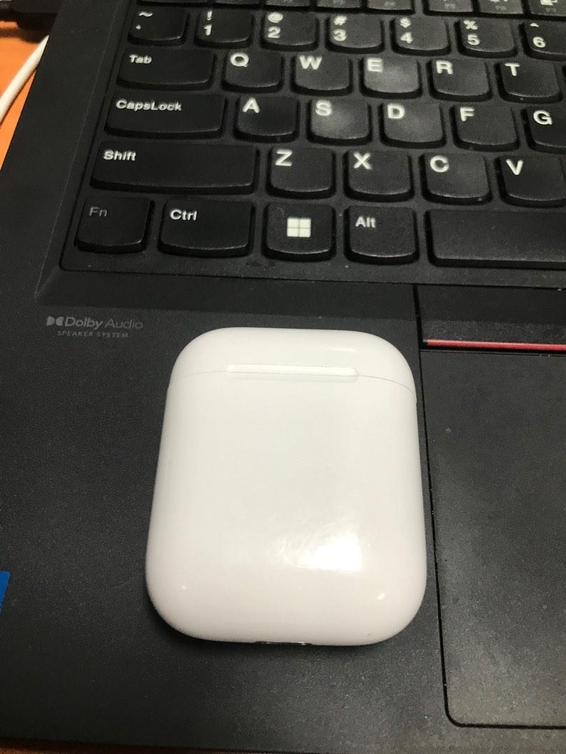 Airpods Gen2 charging case only (Category: Earphones) located in Makati City. Submitted by raredeer_b992c0 (Listing ID 1192709046, Image 3). Description: Airpods Gen 2 charging case only..