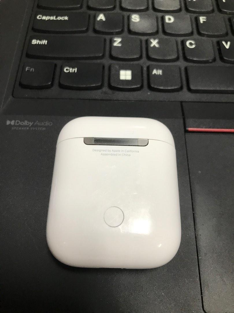 Airpods Gen2 charging case only (Category: Earphones) located in Makati City. Submitted by raredeer_b992c0 (Listing ID 1192709046, Image 1). Description: Airpods Gen 2 charging case only..
