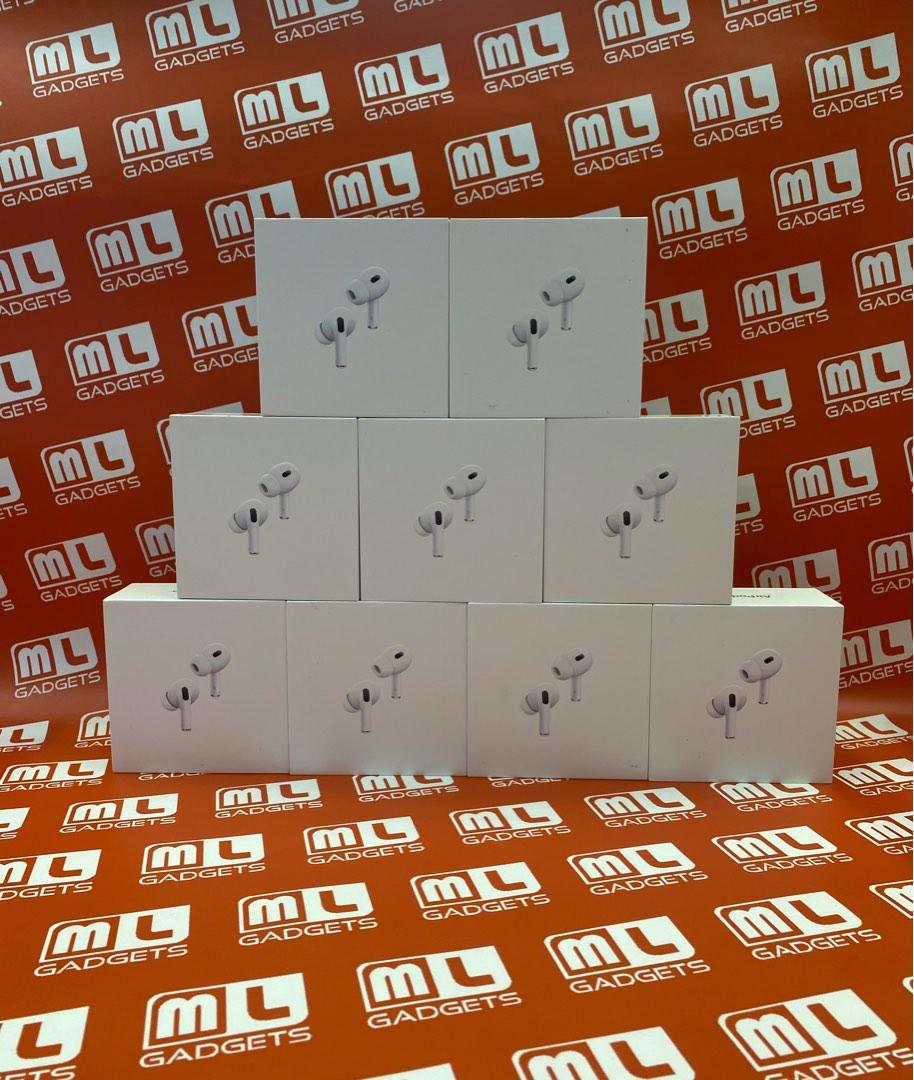 Airpods Pro 2 (Category: Earphones) located in Makati City. Submitted by ml.gadgets (Listing ID 1192770607, Image 1). Description: Airpods Pro 2 13,990 FREE!!! (*with every purchase of iPhone 14, 14 Plus, 14 Pro, and 14 Pro Max) -Apple 20W Power Adapter -Screen Protector -Silicone Case BELOW SRP!!! For inquiries: -Instagram: @ml.gadgets -Tiktok: @ml.gadgets -Carousell : @ml.gadgets -Facebook Page: ML.Gadgets -Call or txt: 0917-7738822 Brand New a