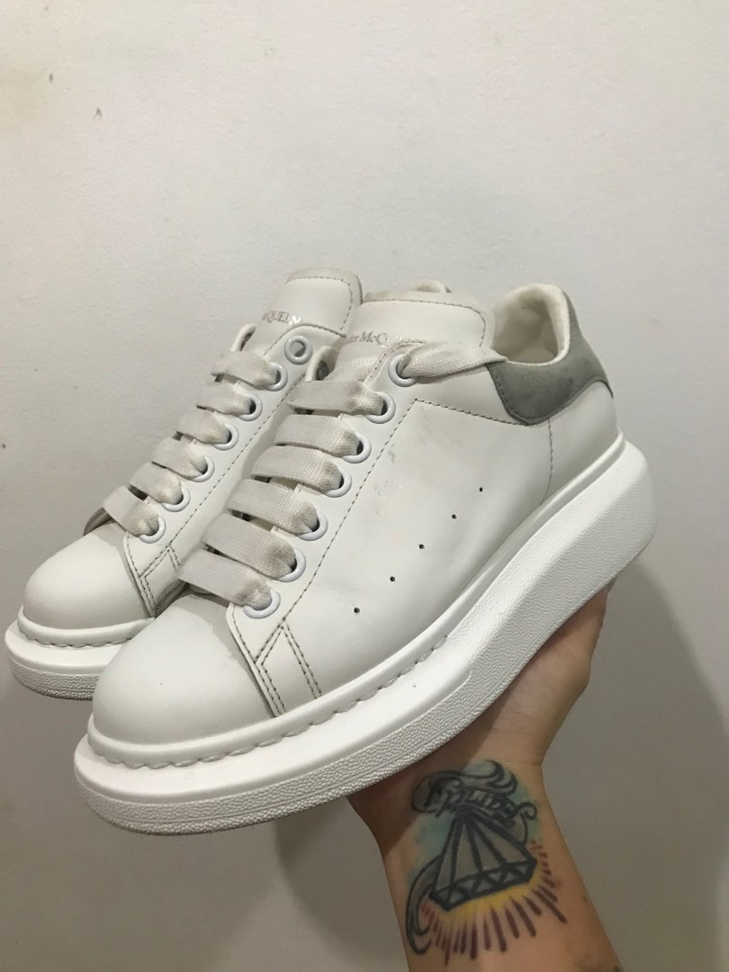 Alexander mcqueen hot sale sneakers gray