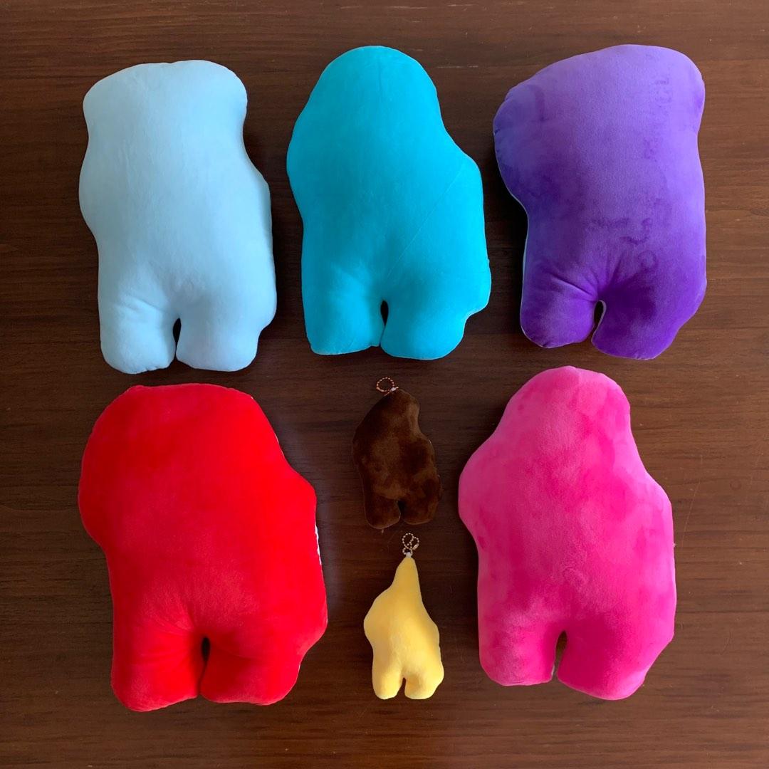 Among Us Pillow Plush Keychain, Hobbies & Toys, Toys & Games on Carousell