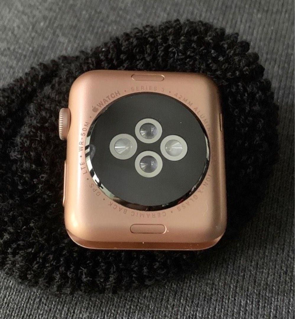 Apple watch series 3 42mm cellular rose gold hot sale