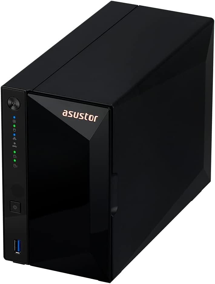 Asustor Drivestor 2 Pro AS3302T 2 Bay NAS, Quad Core 1.4 GHz CPU, 2GB