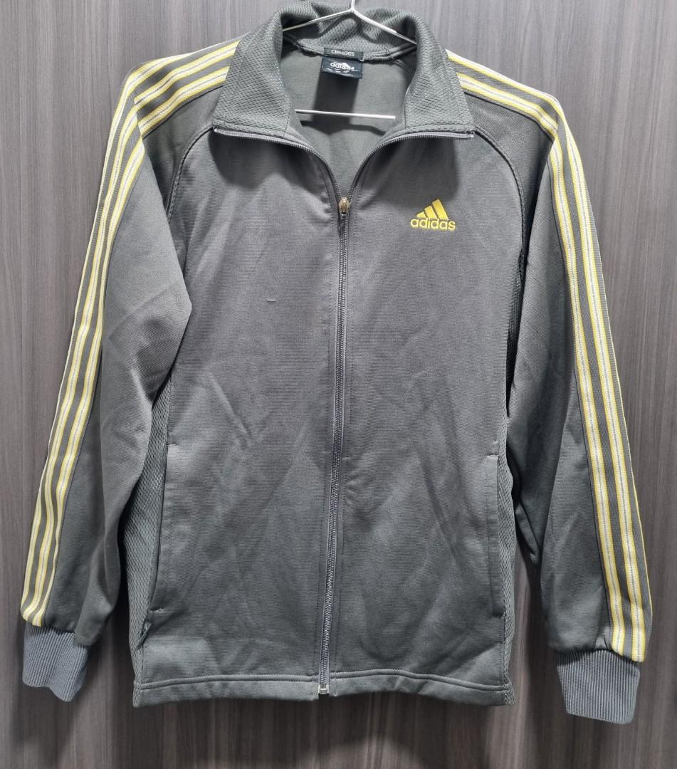 Brown and gold adidas jacket sale
