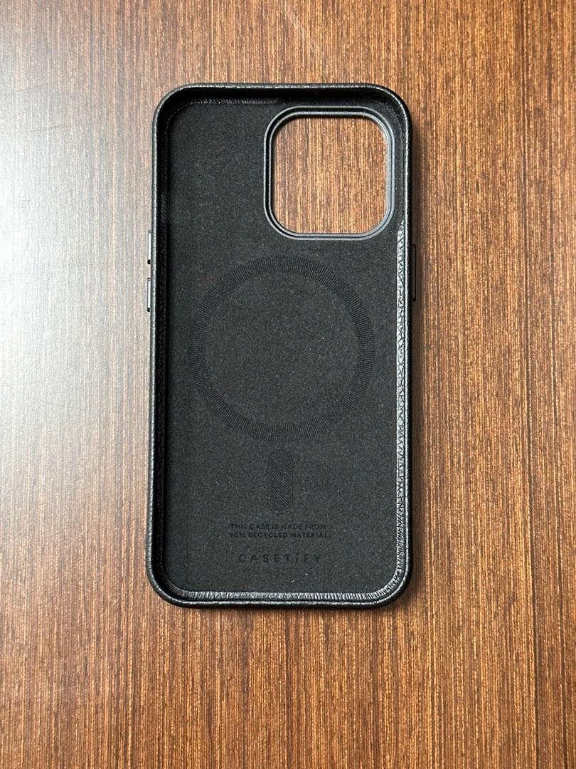 Authentic Casetify Leather case for IPHONE 13 PRO, Mobile Phones