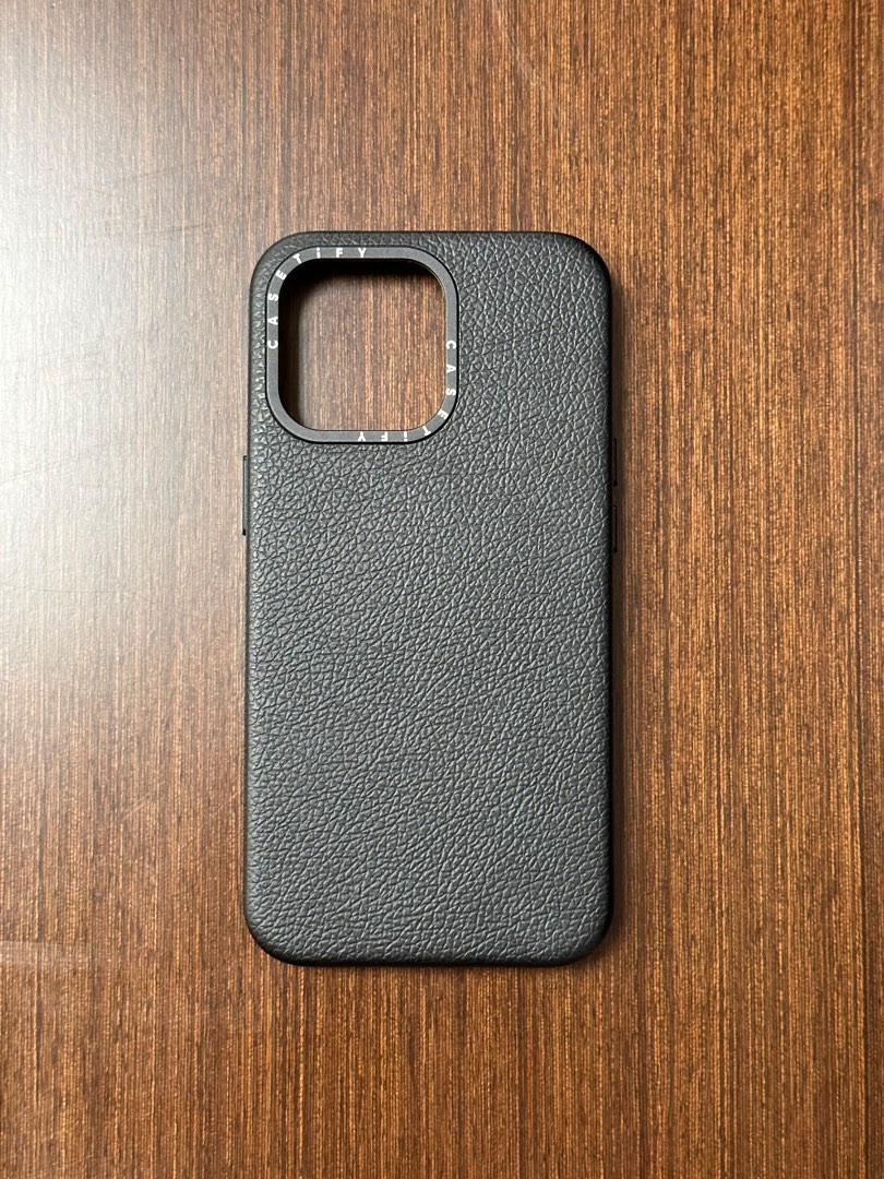 Authentic Casetify Leather case for IPHONE 13 PRO, Mobile Phones