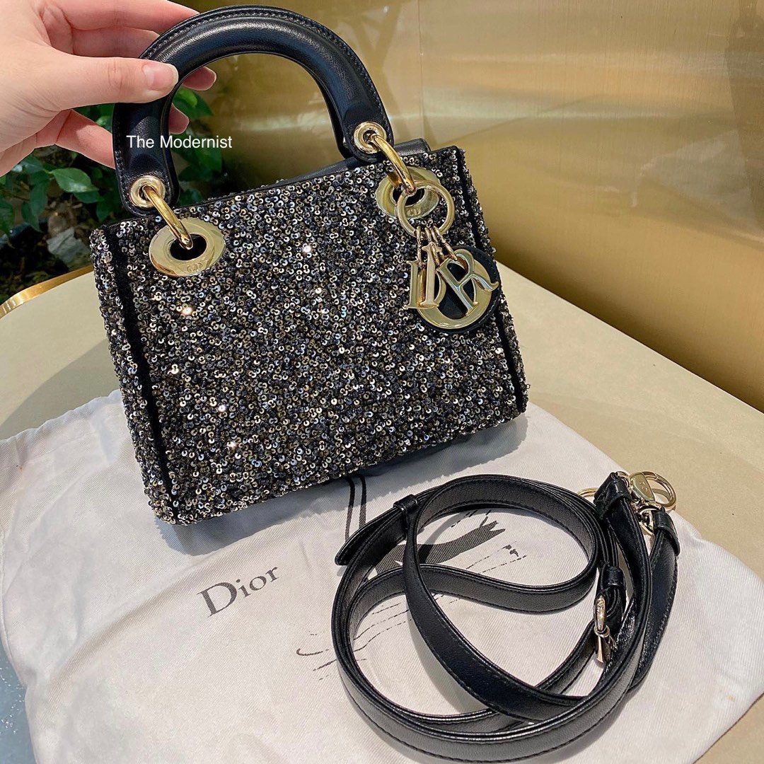 Dior sequin bag store