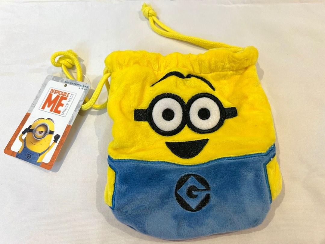 Authentic Minion Drawstring Pouch from Universal Studios Japan, Women's