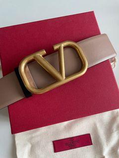 Authentic Valentino Garavani V Logo Belt