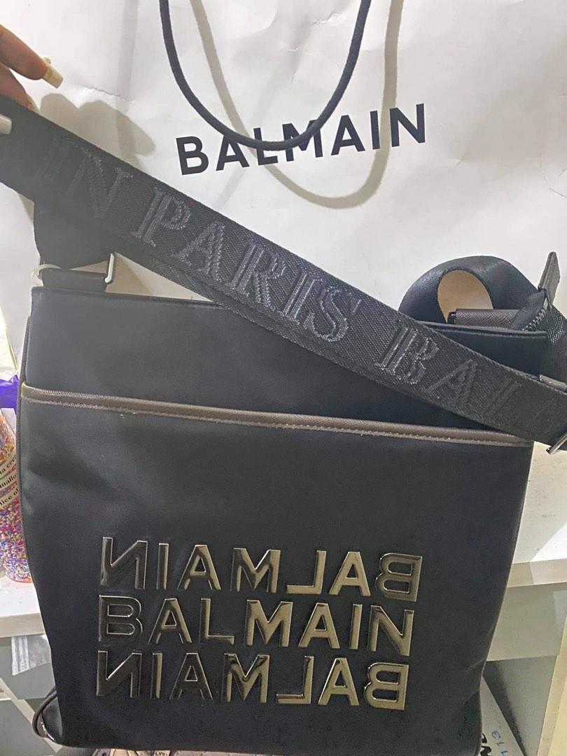 Balmain 'b-buzz Mini' Shoulder Bag in Black | Lyst