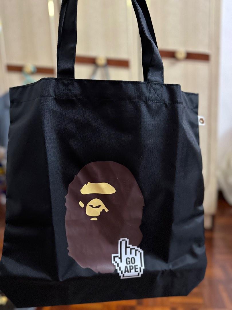 Bape Tote Bag Women s Fashion Bags Wallets Tote Bags on Carousell
