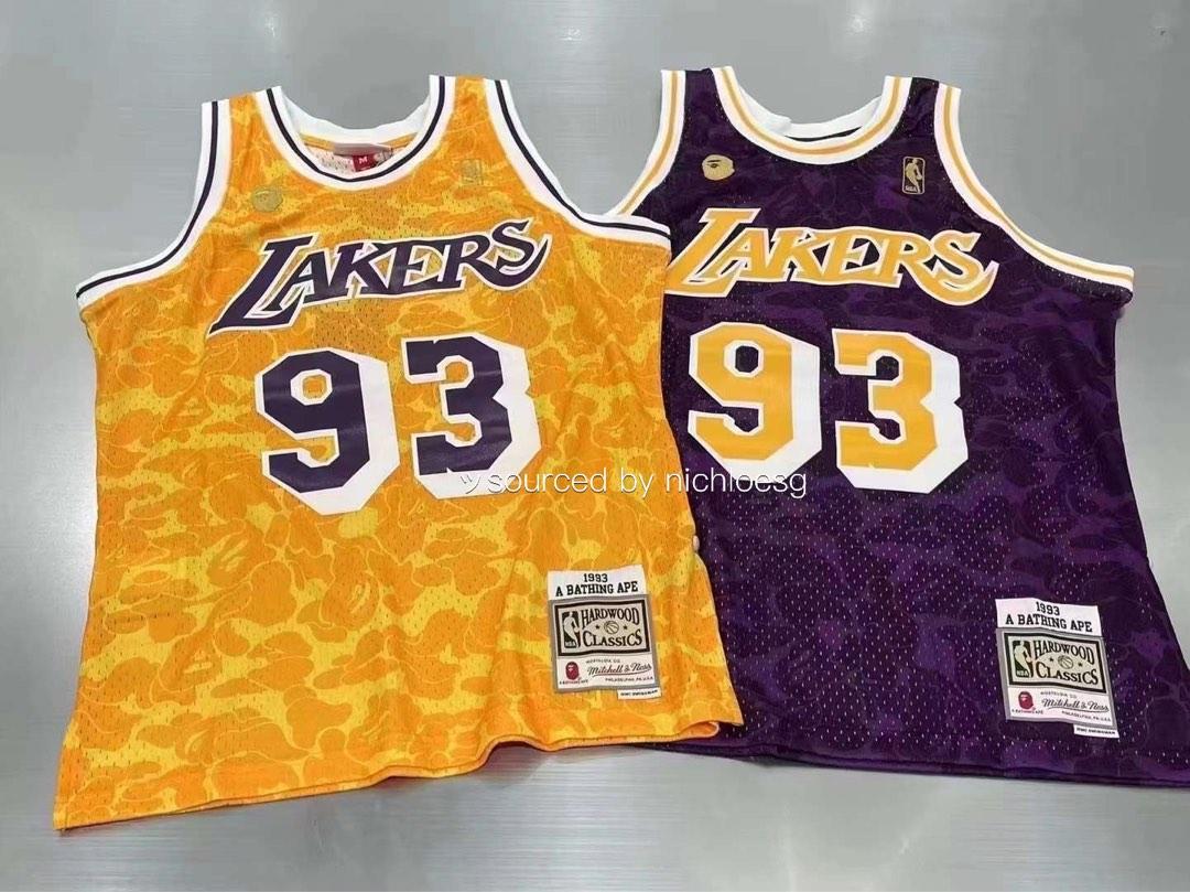 BAPE X MITCHELL & NESS LOS ANGELES LAKERS JERSEY TANKTOP, Men's