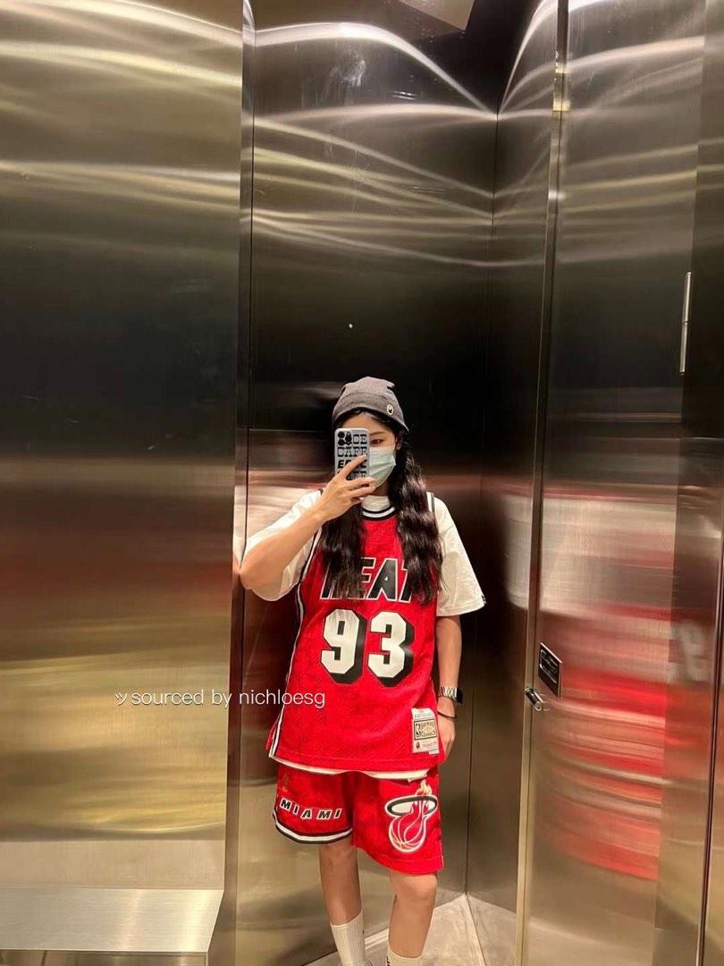 A BATHING APE BAPE x M&N Mitchell & Ness MIAMI HEAT JERSEY TANKTOP –  happyjagabee store