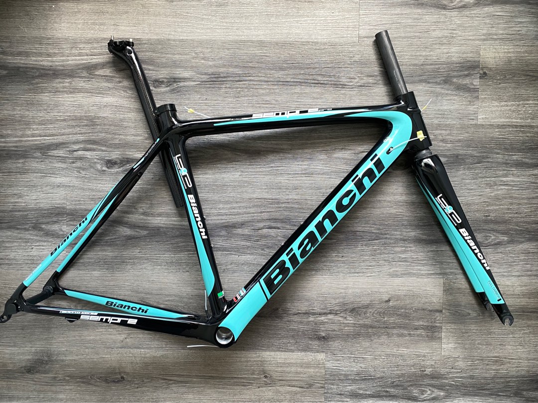 BIANCHI Sempre Pro Frame Full Carbon, Sports Equipment, Bicycles
