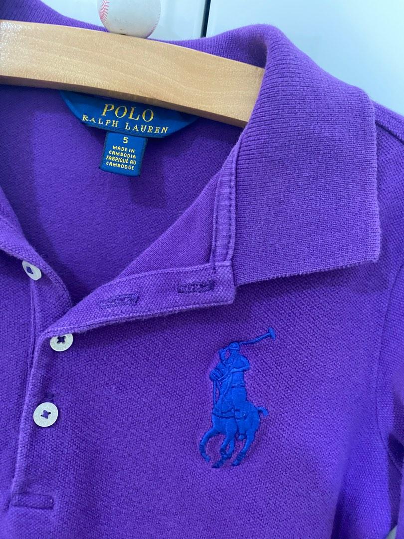 Big pony top mesh polo dress