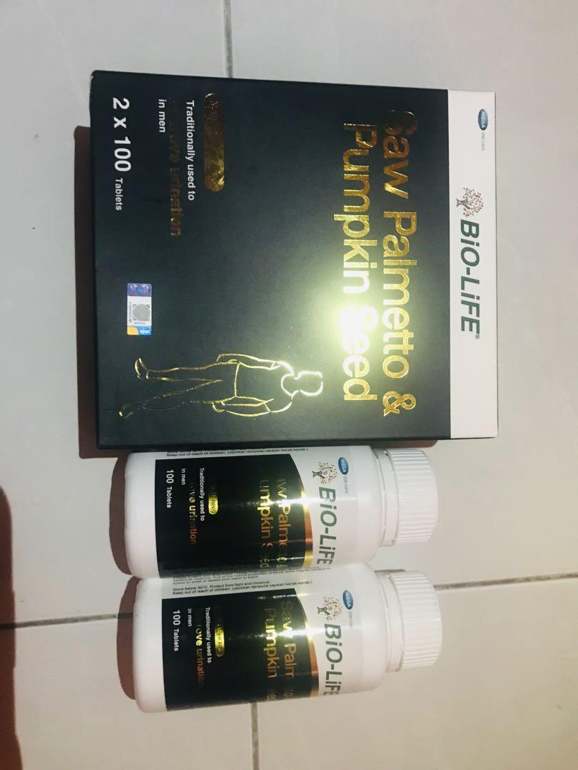 Biolife Saw Palmetto & Pumpkin Seed, Health & Nutrition, Health