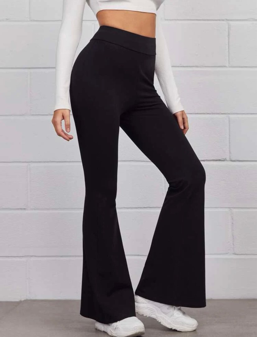 Black Flare Pants, Women