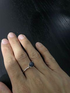 Black Opal Ring