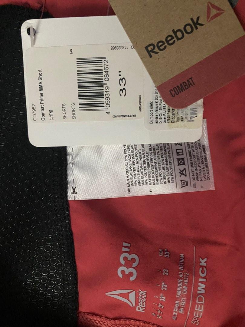 Reebok combat 2025 prime mma short