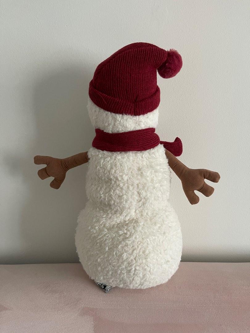 stuffed christmas snowman