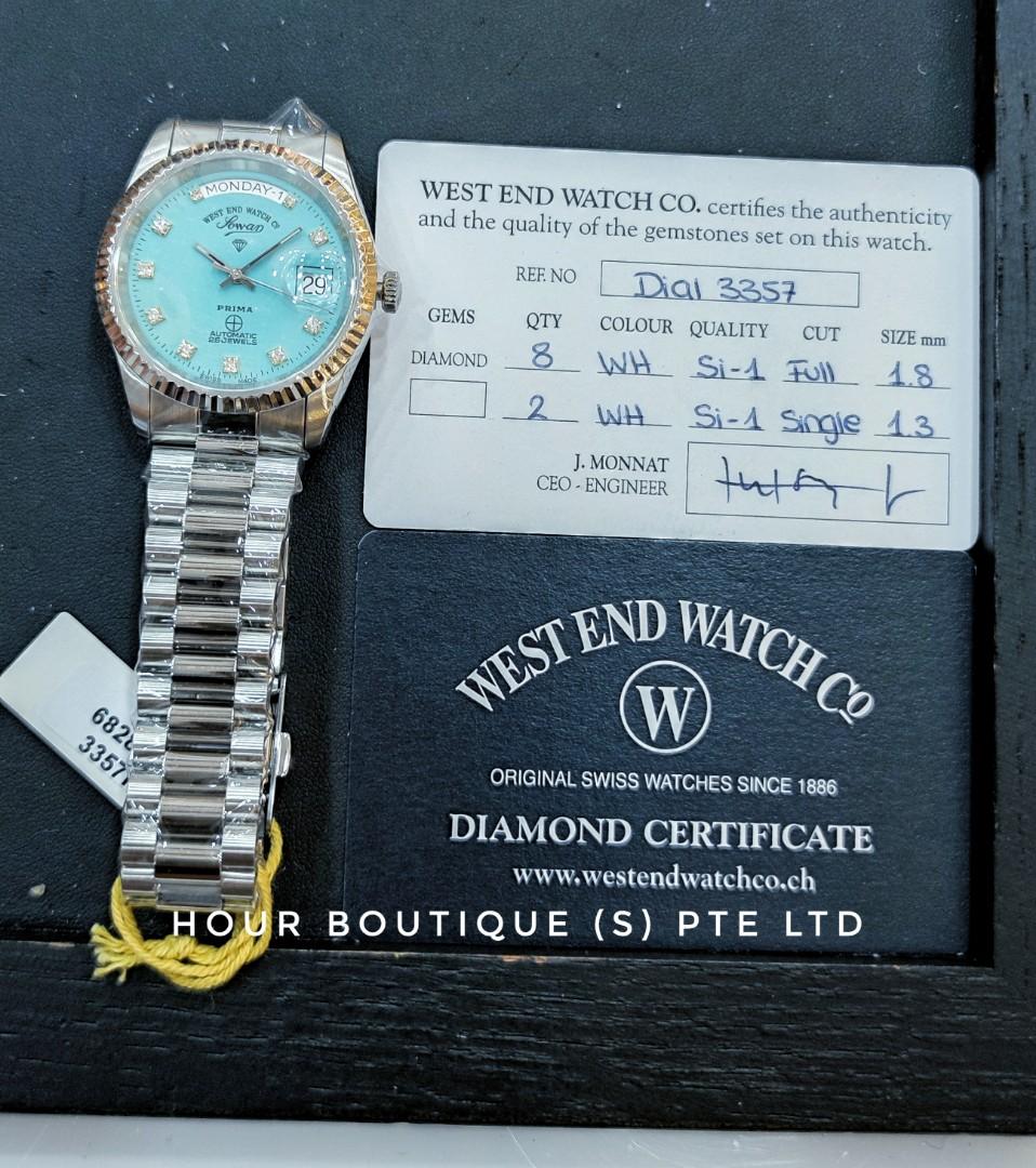 Genuine diamond clearance brand watch