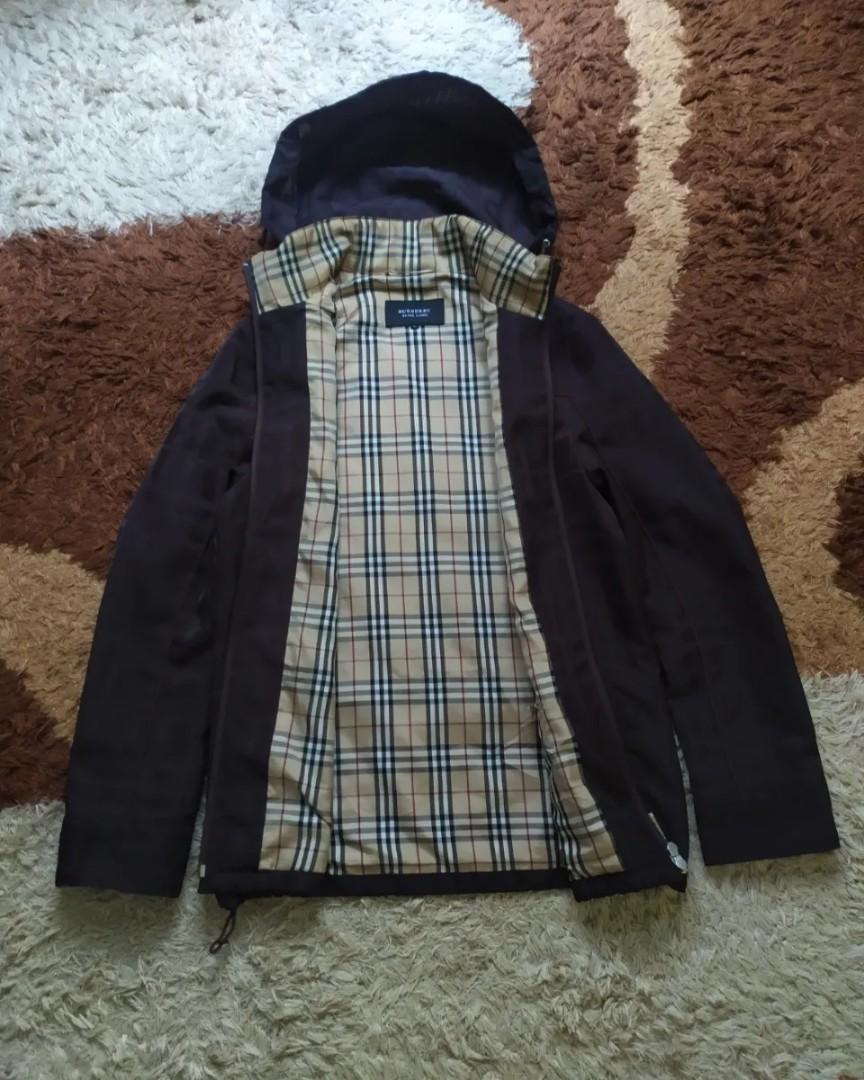 Burberry black label jacket store