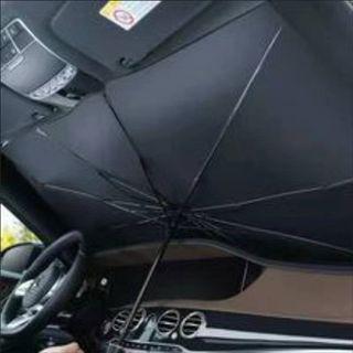 Car Windscreen Sunshade Protection Foldable Umbrella Reduce Temperature Car Wash
