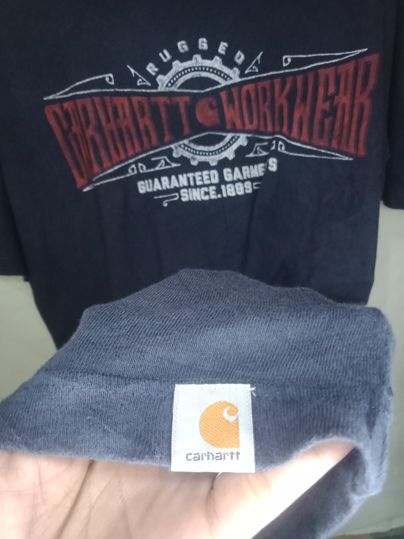 Carhartt relaxed fit tshirt legit, Men's Fashion, Tops & Sets, Tshirts