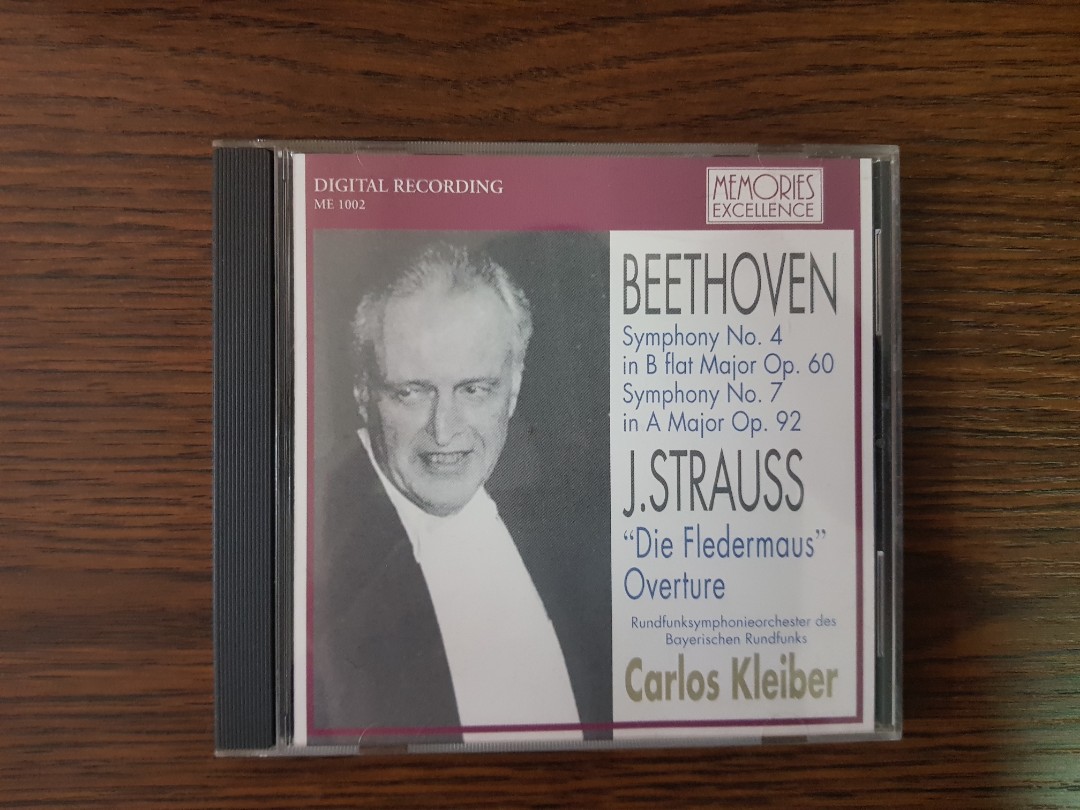 Carlos Kleiber - Beethoven Symphony No. 4, Strauss 'Die Fledermaus ...