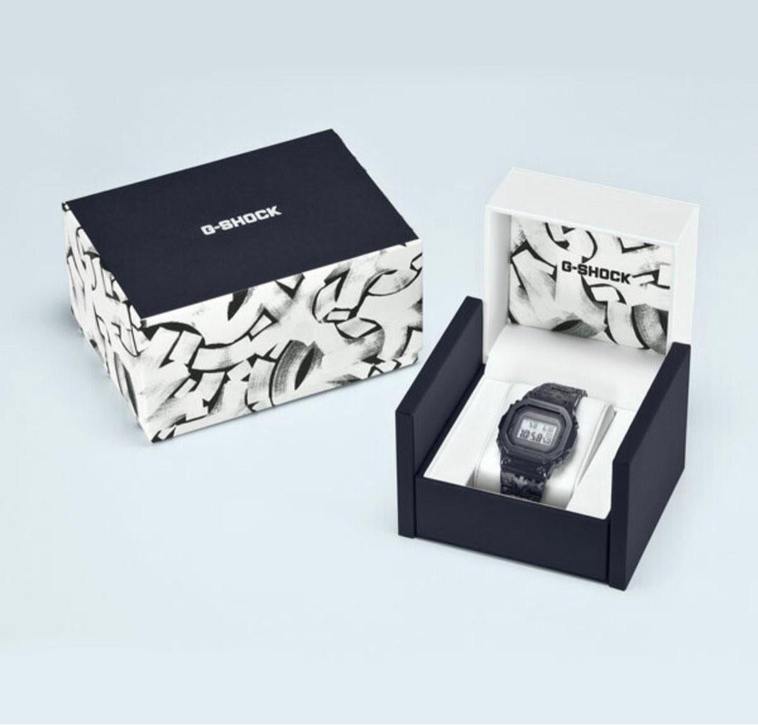 Casio G-SHOCK X ERIC HAZE 40週年聯名合作型號手錶GMW-B5000EH-1JR