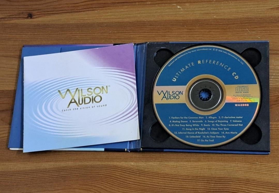 CD 發燒名盤WILSON AUDIO Ultimate Reference CD 威信終極示範錄音美國 
