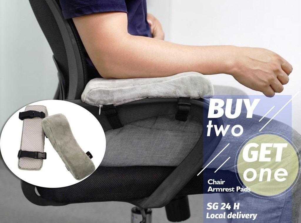 Chair Armrest Heightening Pad Office Computer Elbow Support Pad Arm Rest Seat Mat Pad Cover pad for Home MMZ1277 Furniture Home Living Furniture Chairs on Carousell