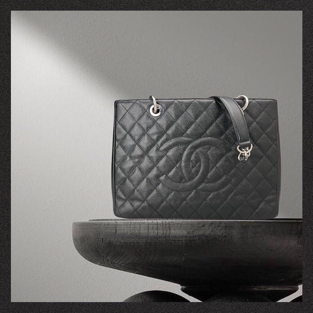 Chanel Timeless Shopping CC Tote, Luxury, Bags & Wallets on Carousell